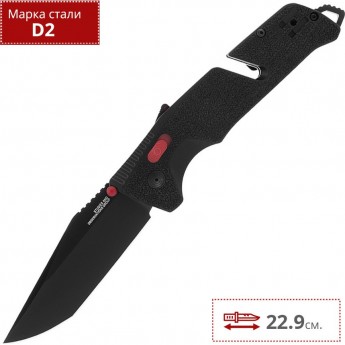 Нож SOG TRIDENT MK3 BLACK-RED TANTO 11-12-04-41