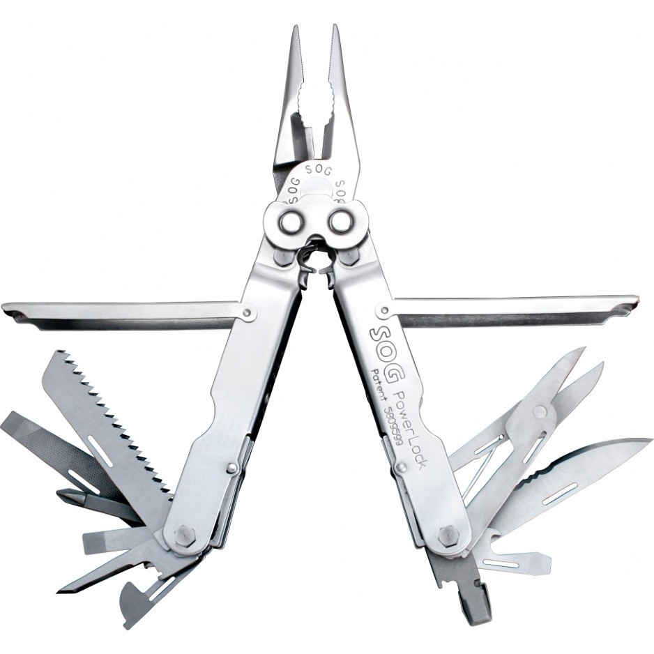 мультитул SOG POWERLOCK S60 с клинком из стали 420